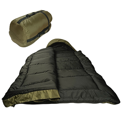 Зимовий спальний мішок Kiborg "Alaska Duspo" -20°C олива (85x210)