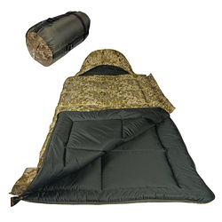 Зимовий спальний мішок Kiborg "Alaska Duspo" -20°C піксель (85x210)