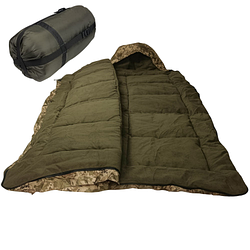 Зимовий спальний мішок Kiborg "Alfa Fleece" -20°C піксель (85x210)