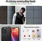 Чохол Spigen Cyrill Kajuk Magsafe Black для iPhone 16 Pro ACS08404, фото 8