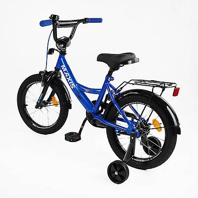 Дитячий велосипед 20" приставні колеса активні прогулянки Регульоване кермо сидіння сталева рама амортизація