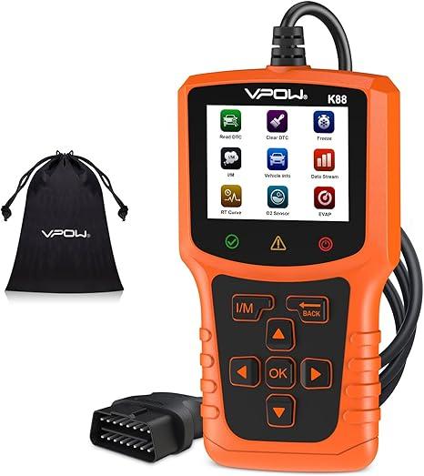 VPOW K88 OBD2 - Діагностичний сканер для зчитування кодів несправностей двигуна