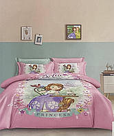 Комплект постільної білизни 150х220 рожевий KuNmeng 23937