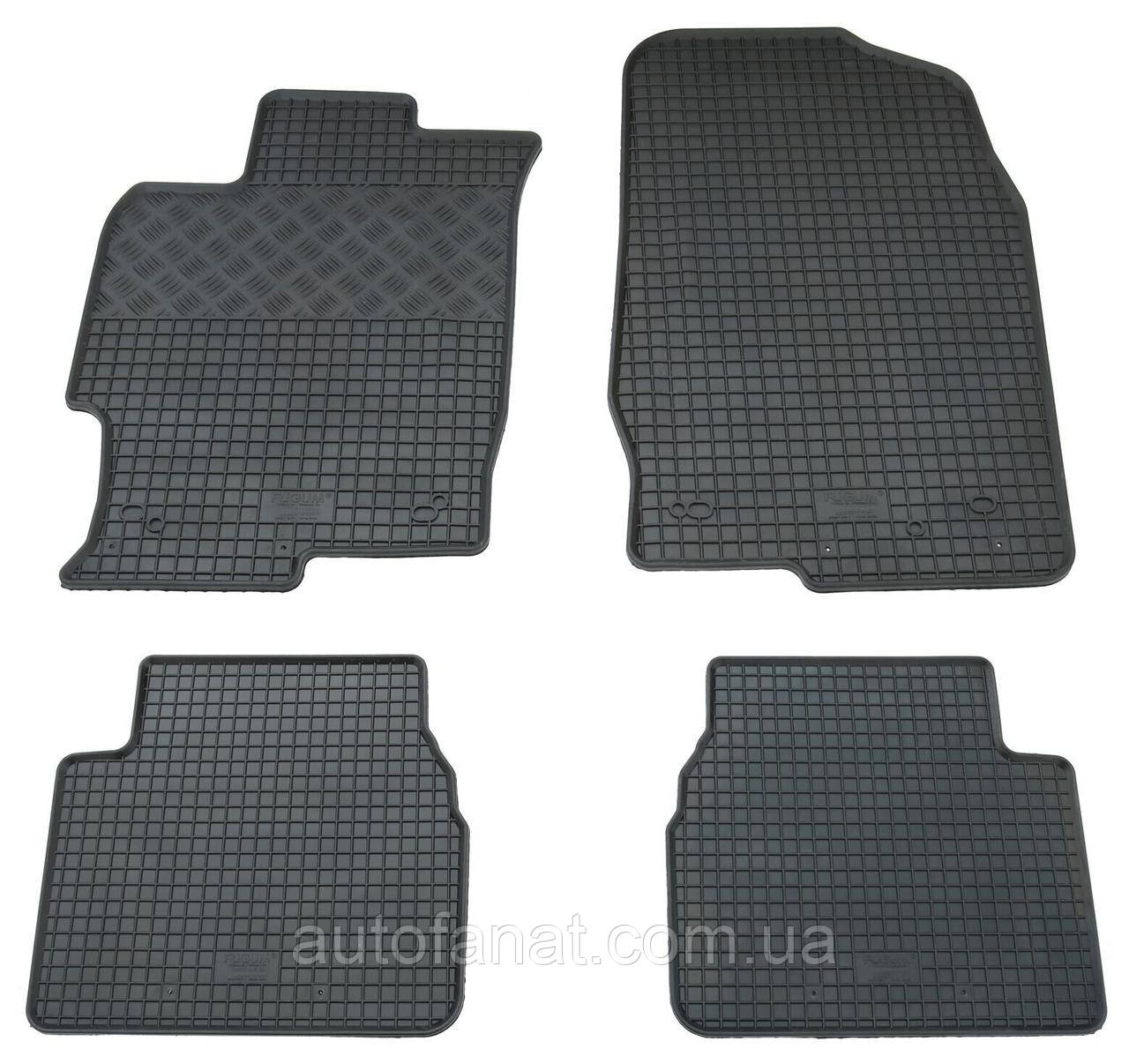 Килимки в салон MAZDA 6 (GG) 2002-2007 / 6 (GH) 2008-2013, гумові (4шт) Rigum Чехія (901566)