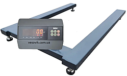Ваги палетні до 300кг VTP-P-А6 0.3t Стандарт (Zemic MB6) 800х1200мм