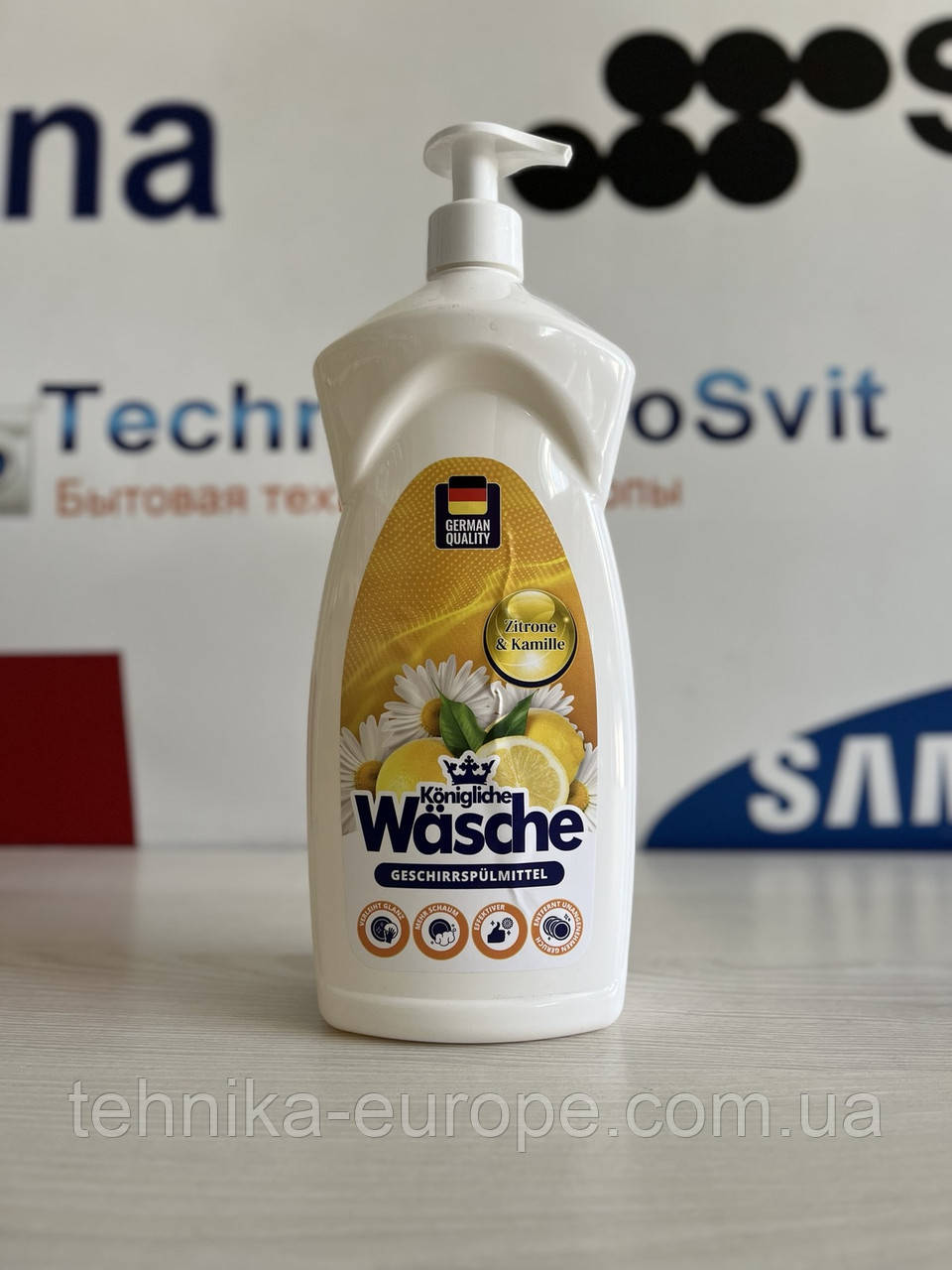 Засіб для миття посуду 1 л лимон/ромашка	königliche wäsche	I16