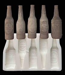 Силіконовий Молд для шоколаду, мастики та ін  "Пиво асорті"