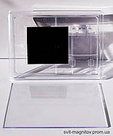 Акриловый магнит ФОТОРАМКА с ножкой. Размер заготовки (110x80 мм.), под фото (100x70 мм).