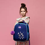 Рюкзак шкільний ортопедичний каркасний YES H-100 Origami Doves 559372, фото 3