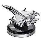 Автомобільний ароматизатор літак у салоні авто з роздуванням на сонячній панелі. Пахучка літак