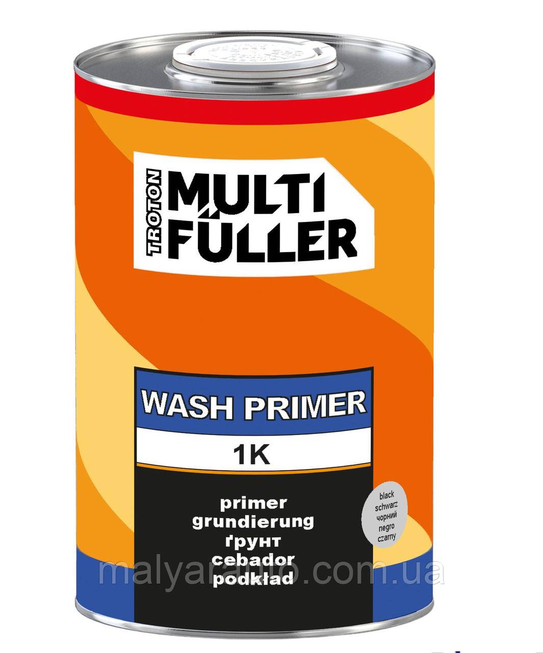 Грунт кислотний WASH PRIMER 1K 1 лГрунт кислотний WASH PRIMER 1K 1 л