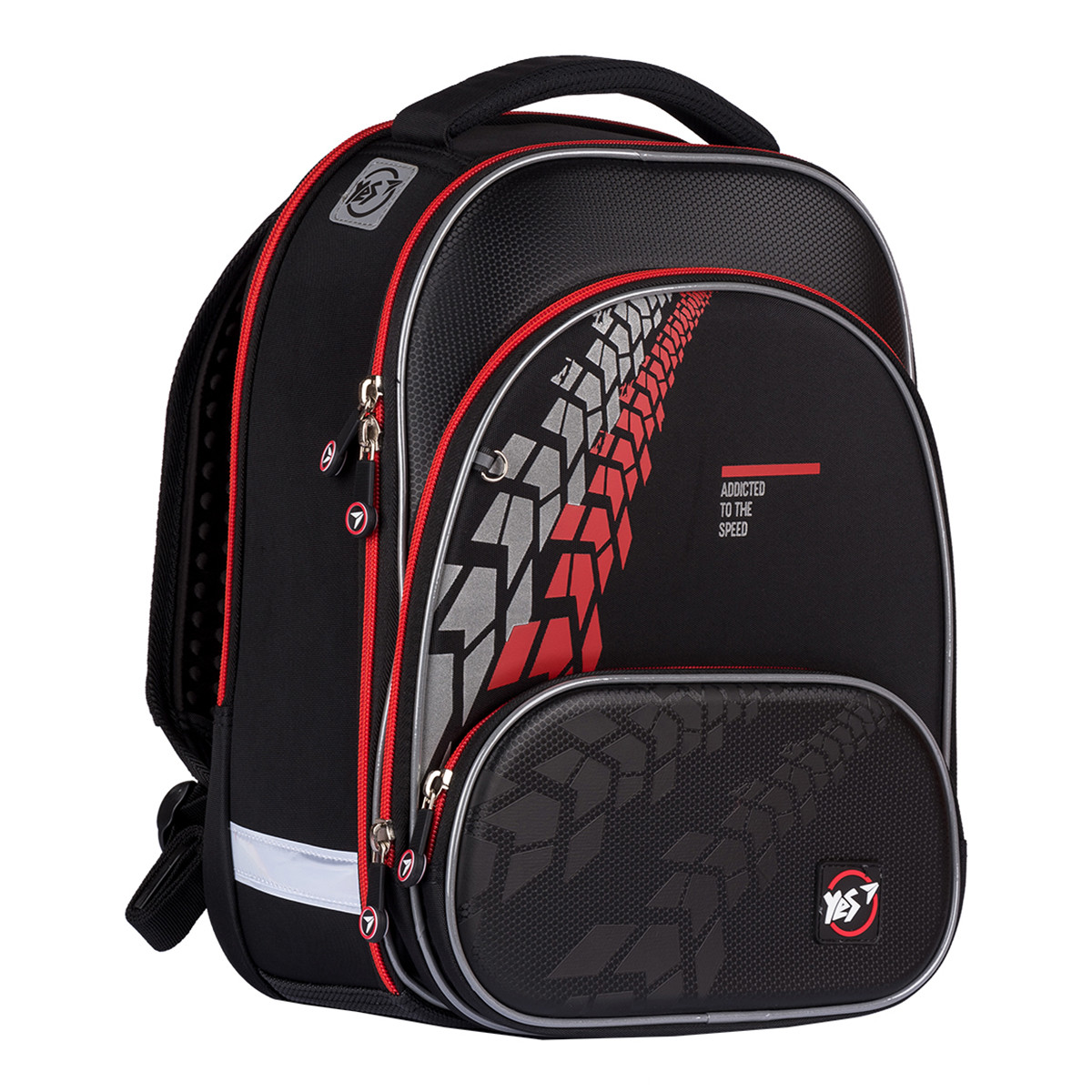 Рюкзак шкільний ортопедичний YES S-30 JUNO ULTRA Tire tread, фото 1