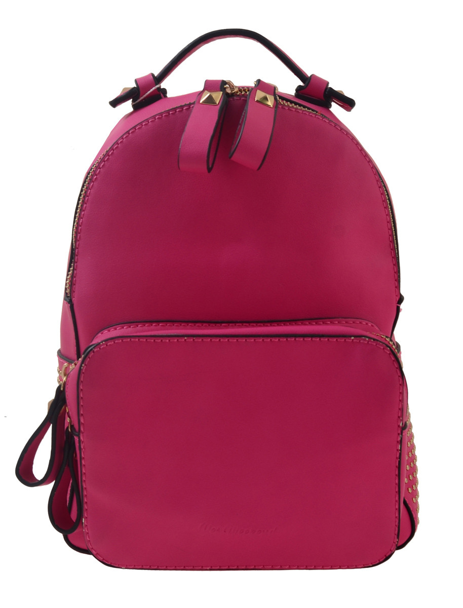 Сумка - рюкзак рожевий 26*18*9, фото 1