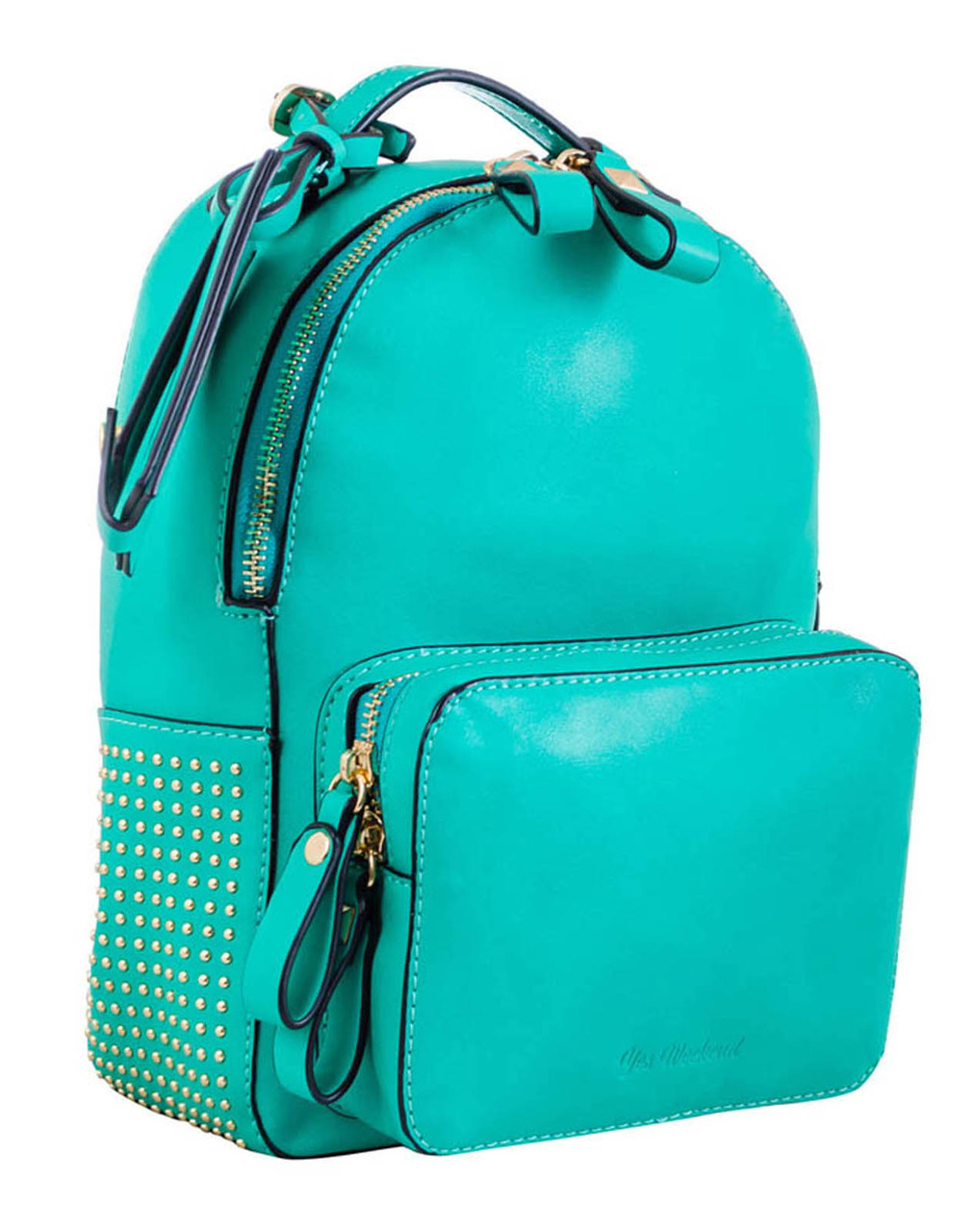 Сумка-рюкзак YES м'ята 26*18*9, фото 1