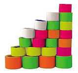 Цінак 30*40 мм жовтий 4,5 метра прямокутний 150 штук у ролику Buromax, фото 2