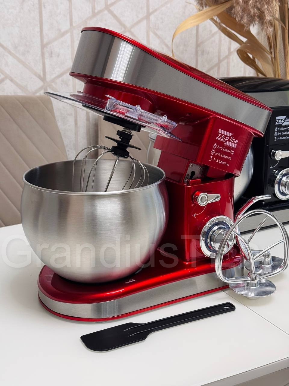 Миксер кухонный комбайн Zepline ZP-137, 3500 Вт, чаша 7 л