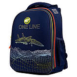 Рюкзак шкільний ортопедичний каркасний YES H-12 Aircraft 559023, фото 5