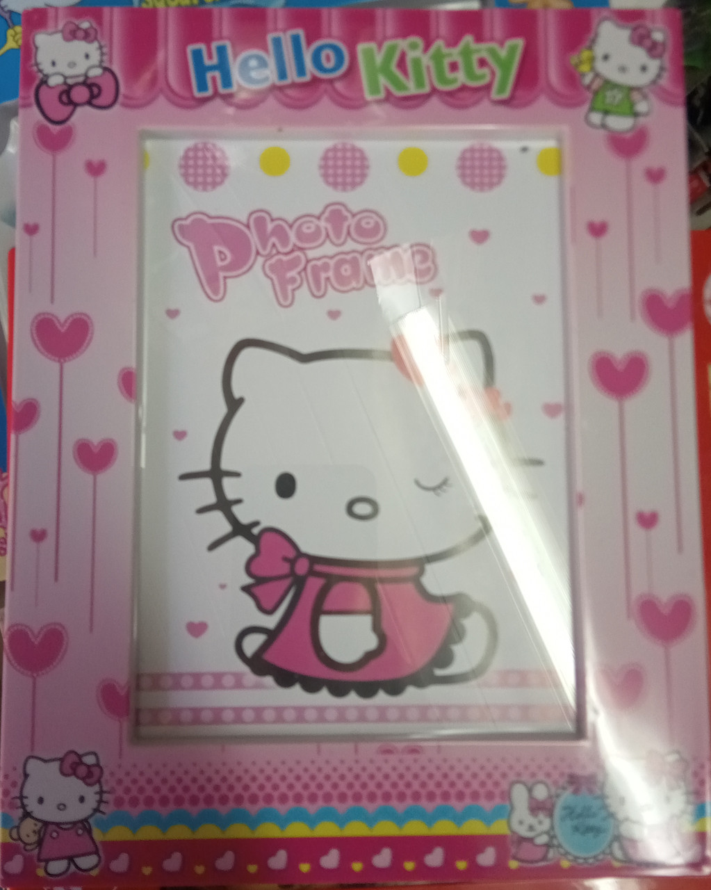 Фоторамка дитяча 13х18 см пластик Hello kitty , скло