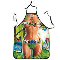 Фартух з приколом для жінок Єва 73 на 57 см різнобарвний