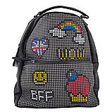 Рюкзак молодіжний YES YW-20 Black Shadow, фото 2