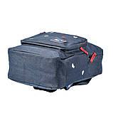 Рюкзак YES T-67 Hearts синий 558279, фото 2