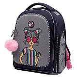Рюкзак шкільний напівкаркасний YES S-84 Girls style 552385, фото 3