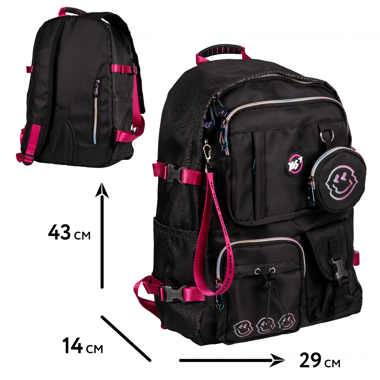 Рюкзак Yes Neon Smile T-107 559630, фото 1