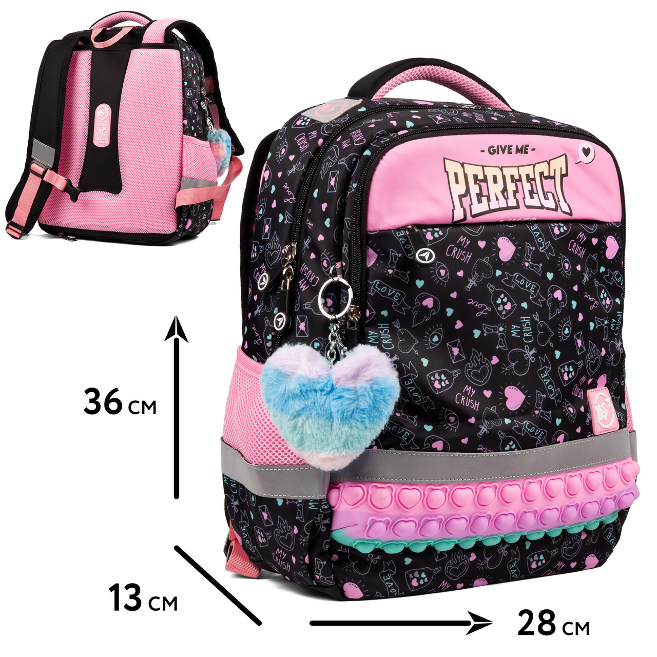 Рюкзак шкільний Yes Perfect S-52 Ergo 559566, фото 1