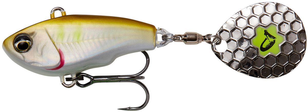 Тейл-спінер Savage Gear Fat Tail Spin 65 mm 16.0g Ayu, фото 1