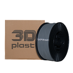 Філамент PLA 1,75мм 3,0кг, сірий