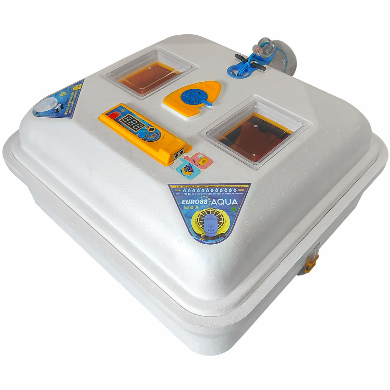 Інвенторний інкубатор Теплуша Євро Аква 88 12/50, фото 1