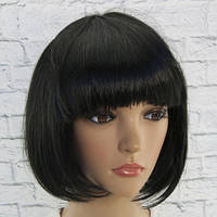 Перука карнавальна  каре (чорне)