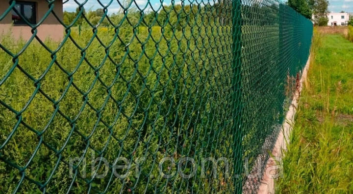 Сітка рабиця в ПВХ 1.2 м 50*50 3.5 мм, фото 4