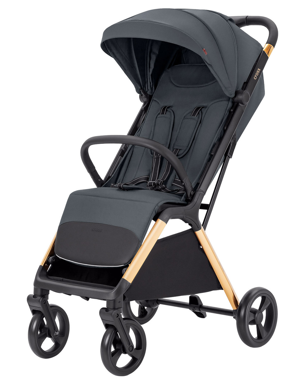 Коляска прогулянкова CARRELLO Cross CRL-5523 Eagle Grey Темно-сіра