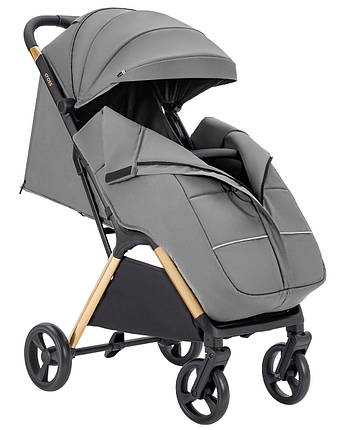 Коляска прогулянкова CARRELLO Cross CRL-5523 Owl Grey Світло-сіра, фото 2