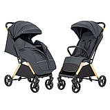 Коляска прогулянкова CARRELLO Cross CRL-5523 Eagle Grey Темно-сіра, фото 4