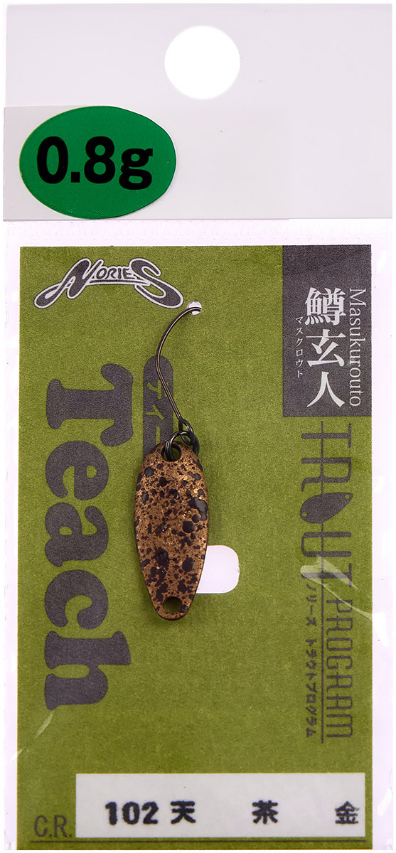 Блесна Nories Masukurouto Teach 0.8g #102, фото 1