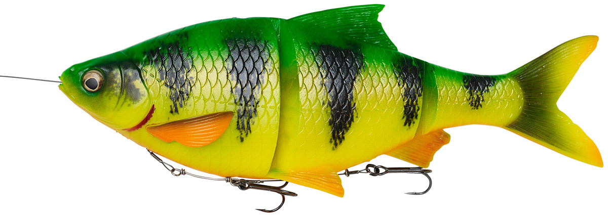Силікон Savage Gear 4D Line Thru Roach SS 320 mm 420.0g Firetiger (поштучно), фото 1