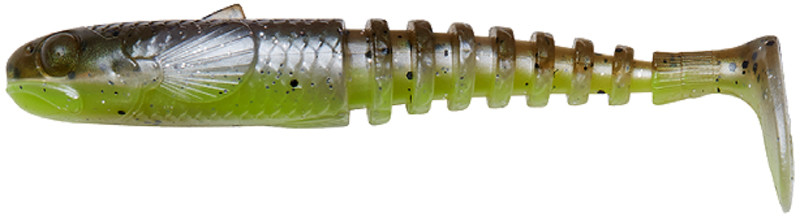Силікон Savage Gear Gobster Shad 115 mm 16.0g Green Pearl Yellow (5 шт./упа), фото 1