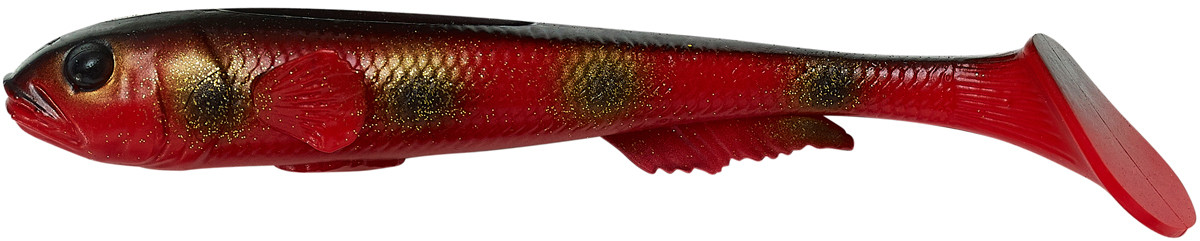Силікон Savage Gear LB 3D Goby Shad 230 mm 96.0g Red Bullhead UV (поштучно), фото 1