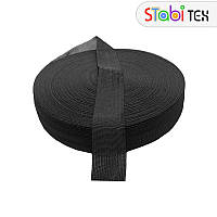 Лямовка 32мм - 320 (100м) Чорний