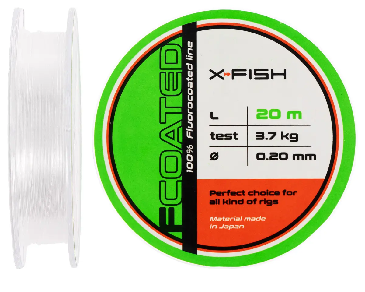Флюорокарбон X-Fish FCoated 20m 0.20mm 3.7kg, фото 1