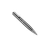 Ручка диктофон 128ГБ з голосовою активацією запису WAV MP3 USB накопичувач подвійний мікрофон функція прослуховування чорна, фото 2