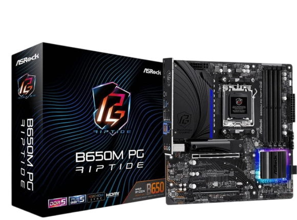 Материнська плата ASRock B650M PG Riptide Socket AM5 (B650M PG Riptide)
