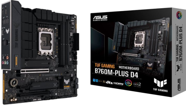 Материнська плата Asus B760M-Plus II TUF Gaming LGA 1700 (TUF GAMING B760M-PLUS II)