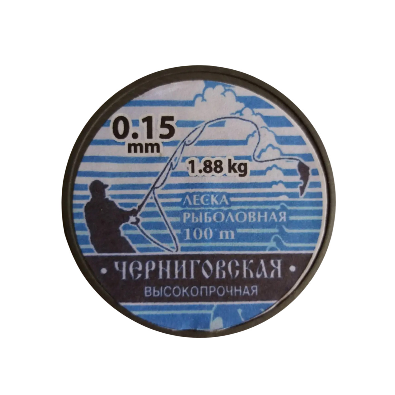 Волосінь ЧОРНІГОВНА діаметр 0,15 мм 100 м, фото 1