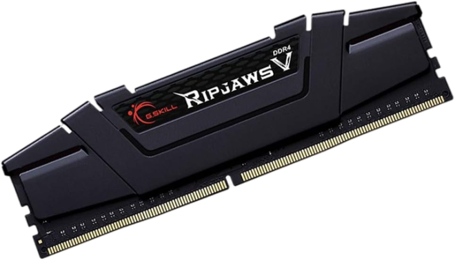 Оперативна пам'ять G.Skill 16GB DDR4 3200MHz Ripjaws V Black (F4-3200C16S-16GVK), фото 1