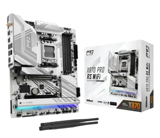 Материнська плата ASRock X870 Pro RS WiFi Socket AM5 (X870 PRO RS WIFI)