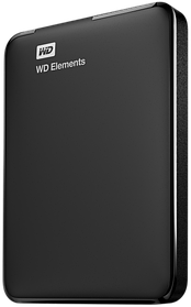 Зовнішній жорсткий диск 2.5" WD Elements Portable 1TB (WDBUZG0010BBK-WESN)