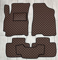 Килимки в салон Екошкіра для Chery Tiggo 2 (2017+) / Чері Тіго 2